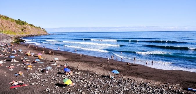 2 Volcanic Sand Beaches of Tenerife with Blue Flag