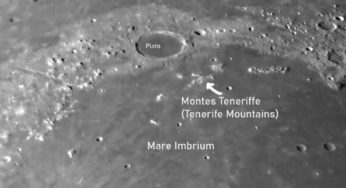 Montes de Tenerife en La Luna 🌑 Historia de Tenerife y La Luna