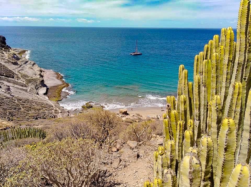 Playa Diego Hernández (Adeje) 🏖️ Playa de Tenerife 😎