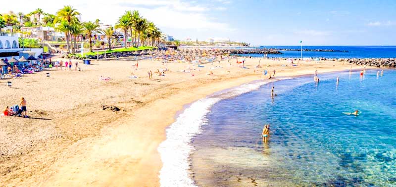 PLAYA DE EL BOBO 🏖️ Costa Adeje 😎 Playas de Tenerife ✈️