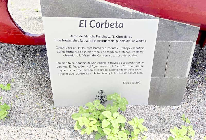 El Corbeta - Barco de Manolo Fernández "El Chocolate"- San Andrés