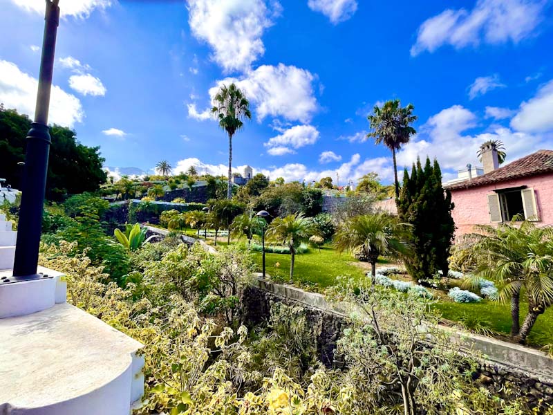 JARDÍN VICTORIA ⛲ Jardines del marquesado de la Quinta Roja 🌹 LA OROTAVA