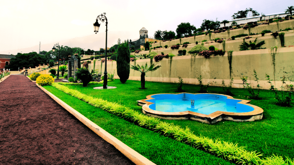 JARDÍN VICTORIA ⛲ Jardines del marquesado de la Quinta Roja 🌹 LA OROTAVA