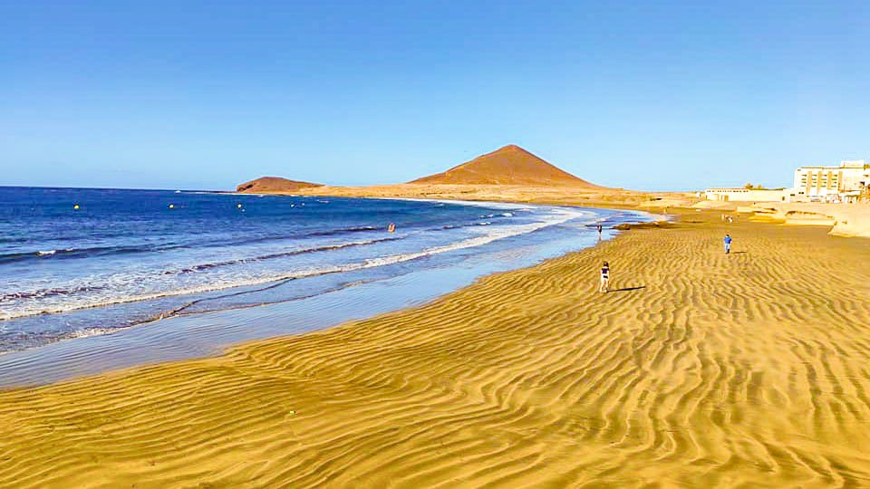 Playa de El Médano en Granadilla de Abona.