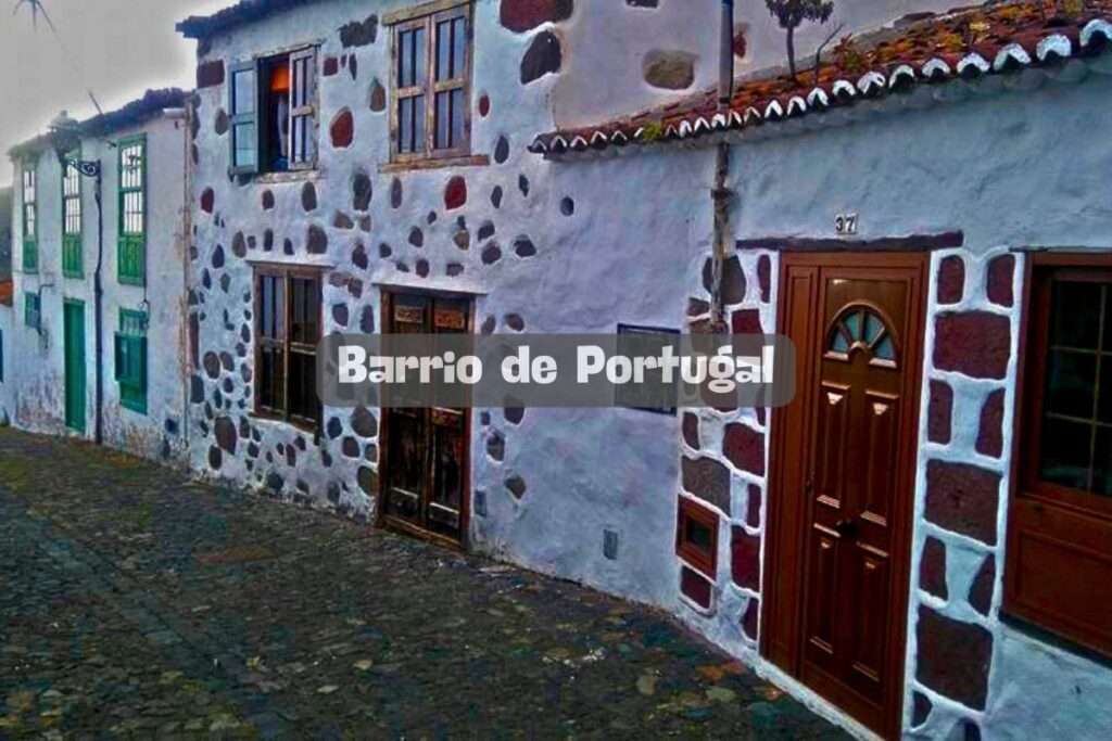 Barrio de Portugal en Santa Cruz de Tenerife