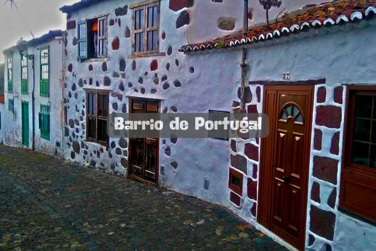 Barrio de Portugal en Santa Cruz de Tenerife