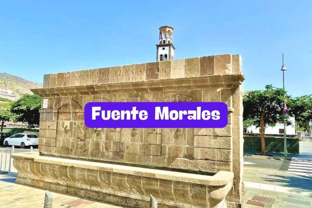Fuente Morales en Santa Cruz de Tenerife ⛲
